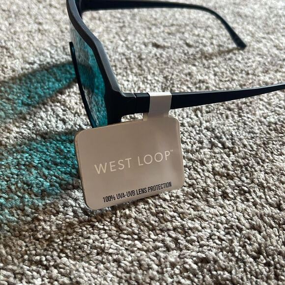 NWT Women Sunglasses West Loop NS0822 23 BLK/Trt VL 100% UVA-UVB Lens Protected - Picture 4 of 5